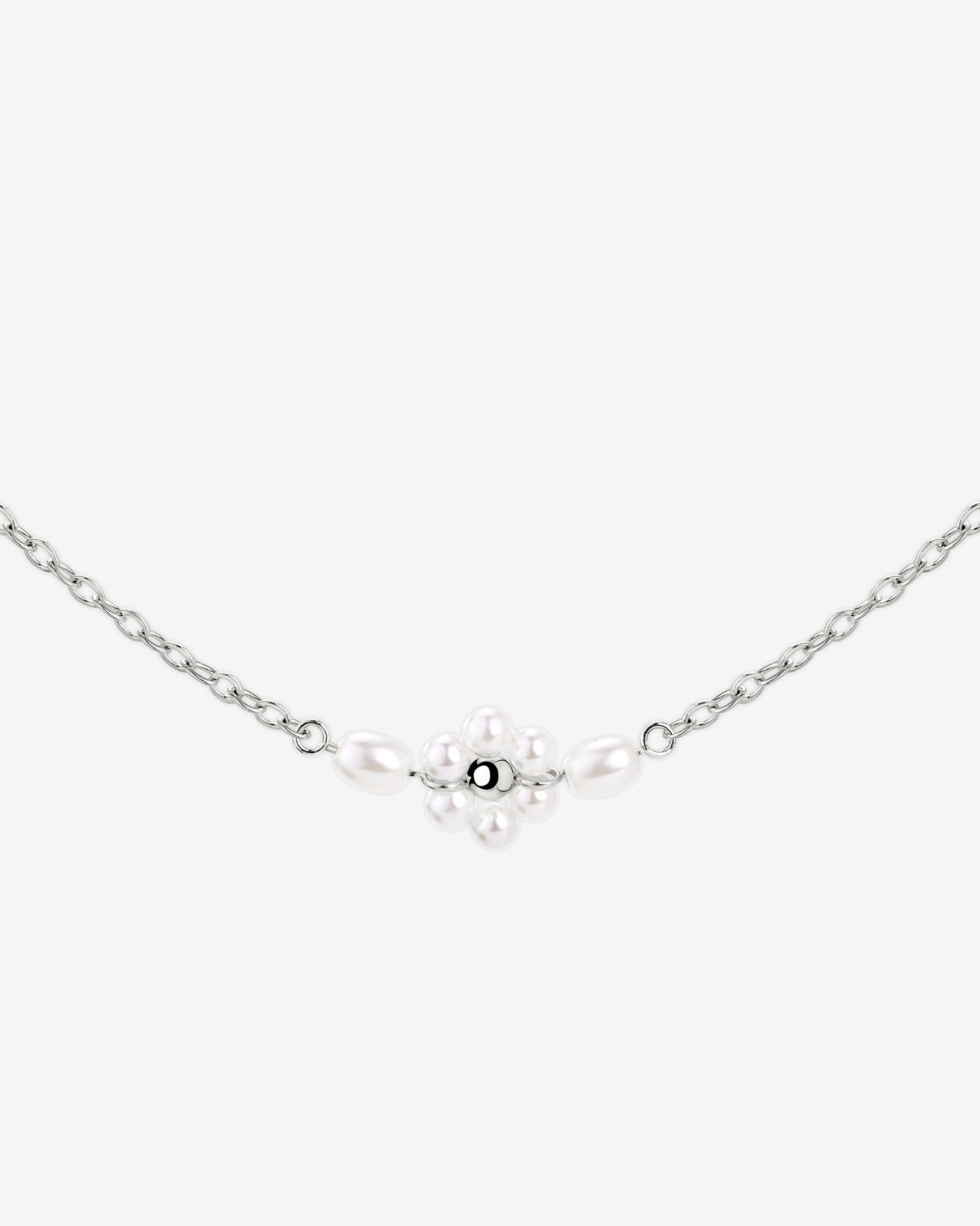 Daisy Choker Silber