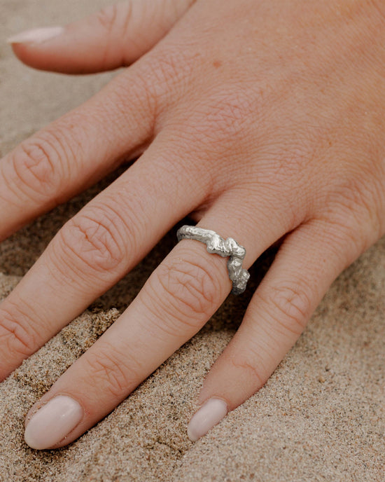 Reef's Whisper Ring Silber