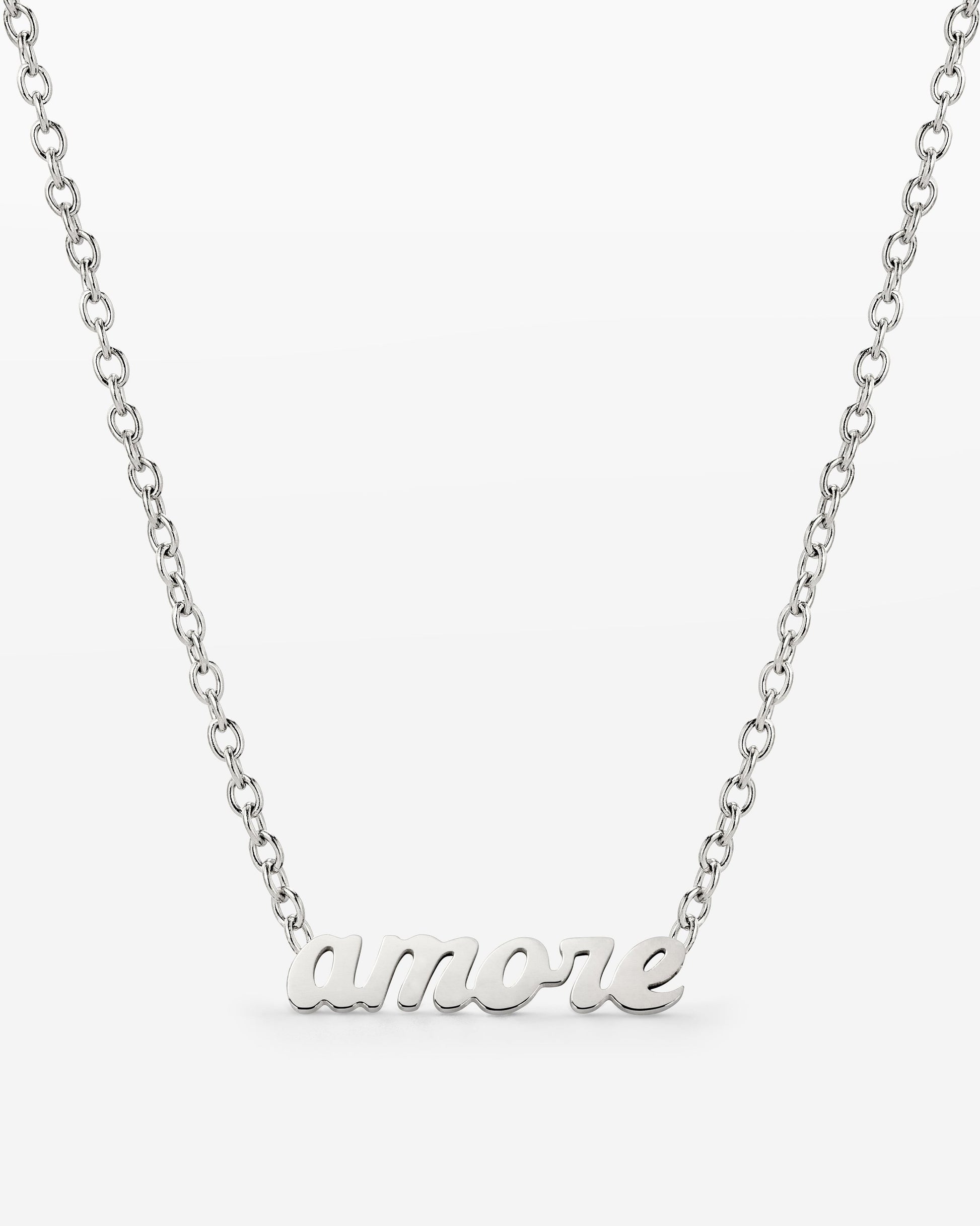 Amore Mio Necklace Silber