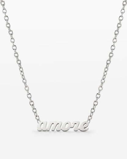 Amore Mio Necklace Silber