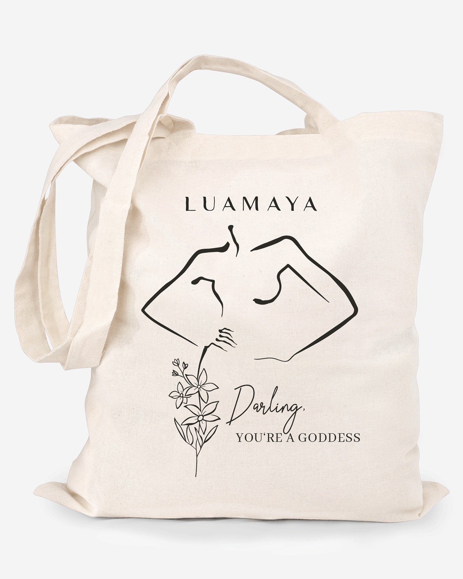 Jutetasche Darling, You're a Goddess