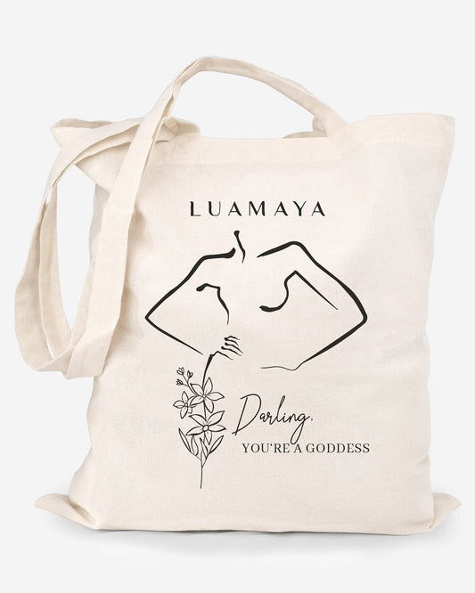 Jutetasche Darling, You're a Goddess