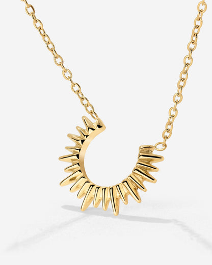 Icicle Necklace Gold
