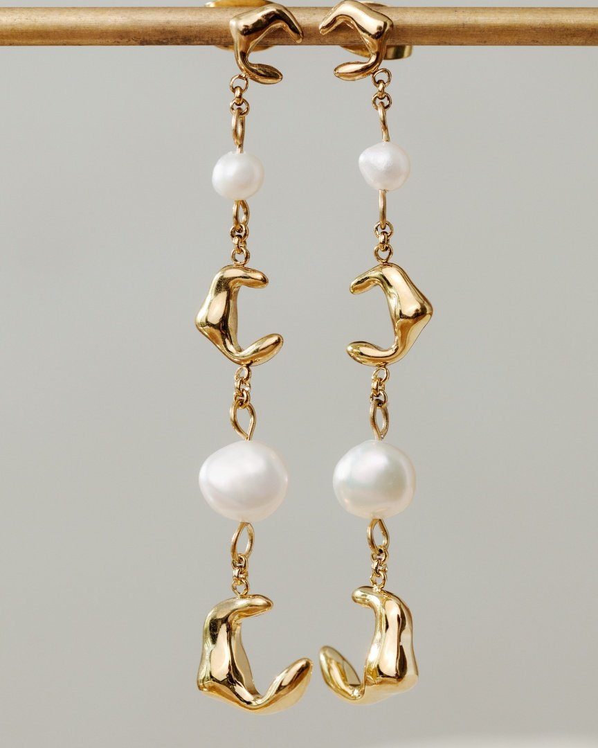 Abundant Anna Earrings Gold