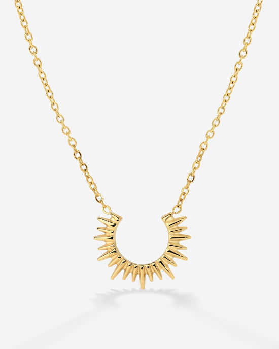 Icicle Necklace Gold