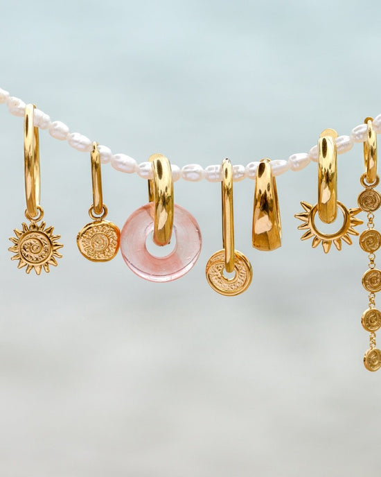 Seeker Hoops Small Roségold