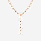 Honey Y-Necklace Roségold