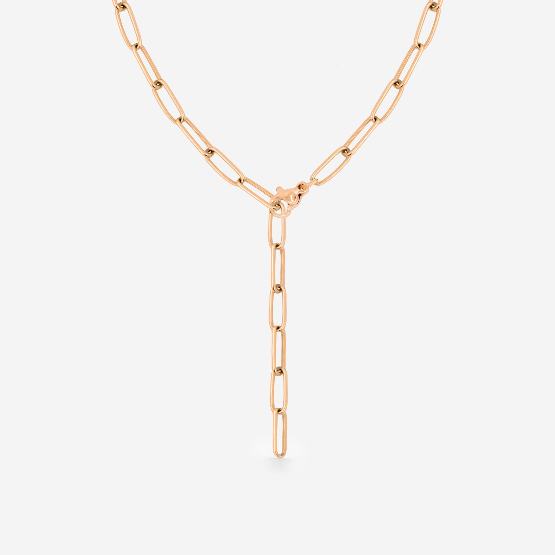 Honey Y-Necklace Roségold