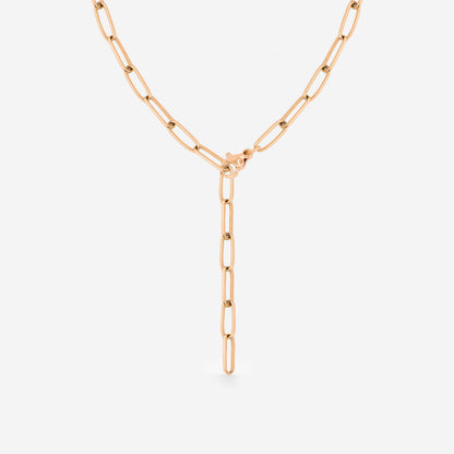 Honey Y-Necklace Roségold