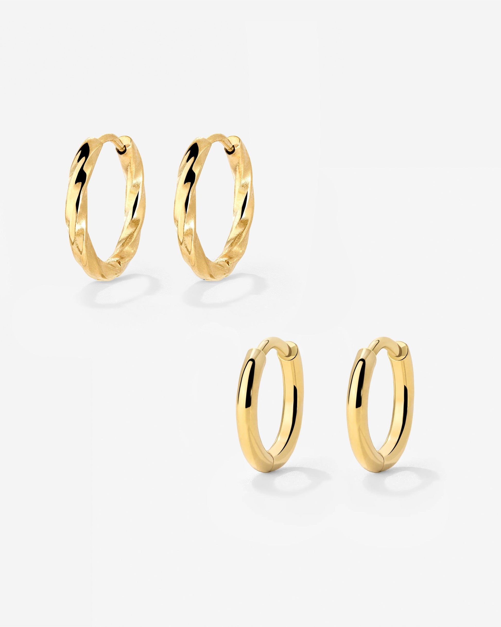 Soft 'n' Subtle Hoop Bundle Gold