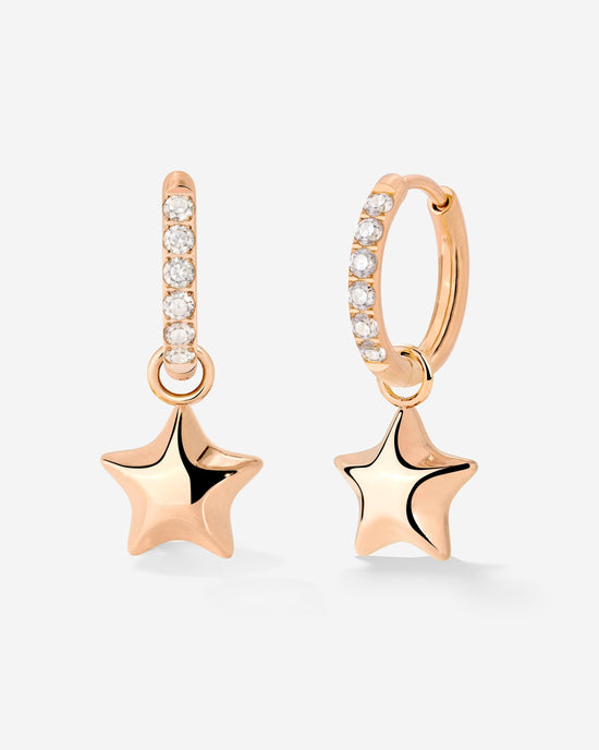Nova Glimmer Hoop Set Small Roségold