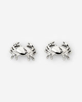 Crab Chaser Studs Silber