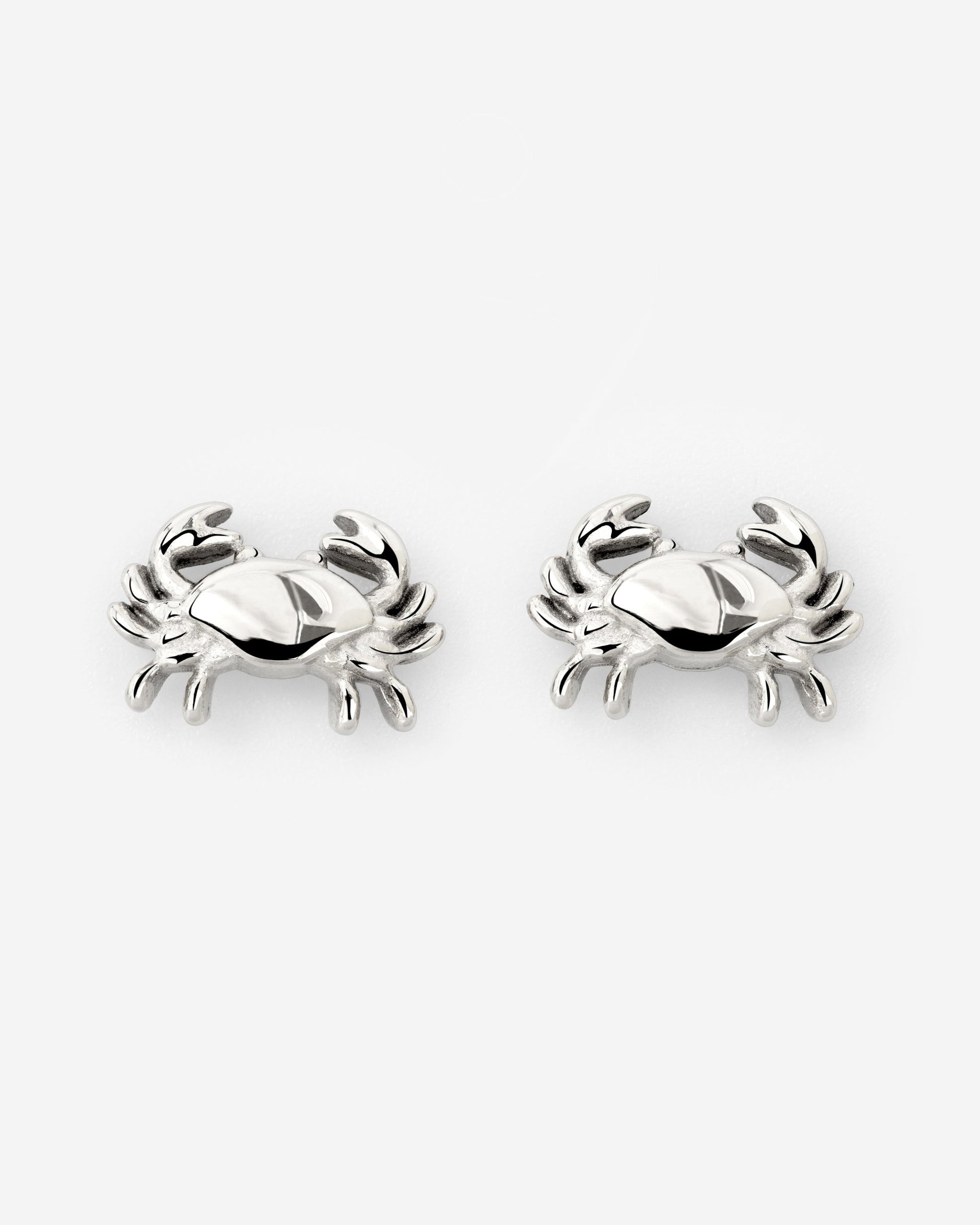 Crab Chaser Studs Silber