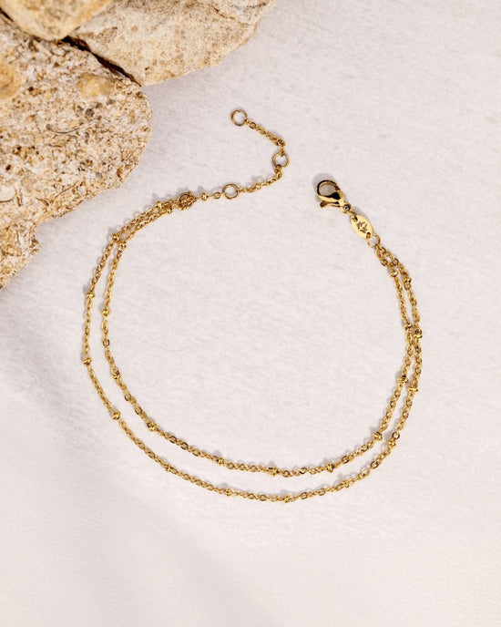 Puebla Anklet Roségold