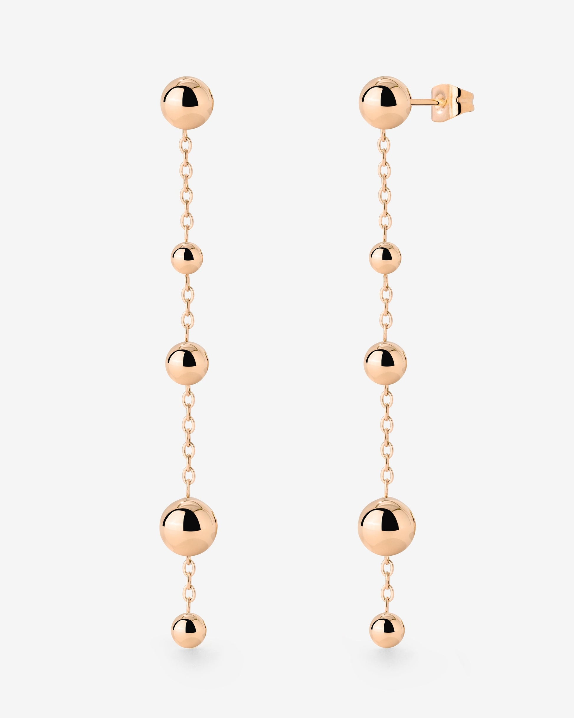 Infinite Beads Earrings Roségold