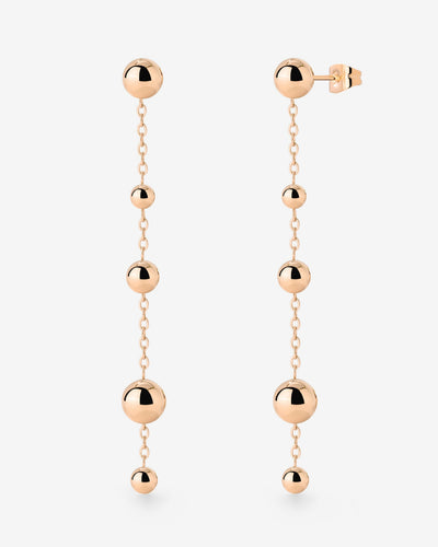 Infinite Beads Earrings Roségold