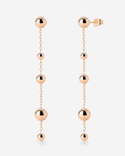 Infinite Beads Earrings Roségold
