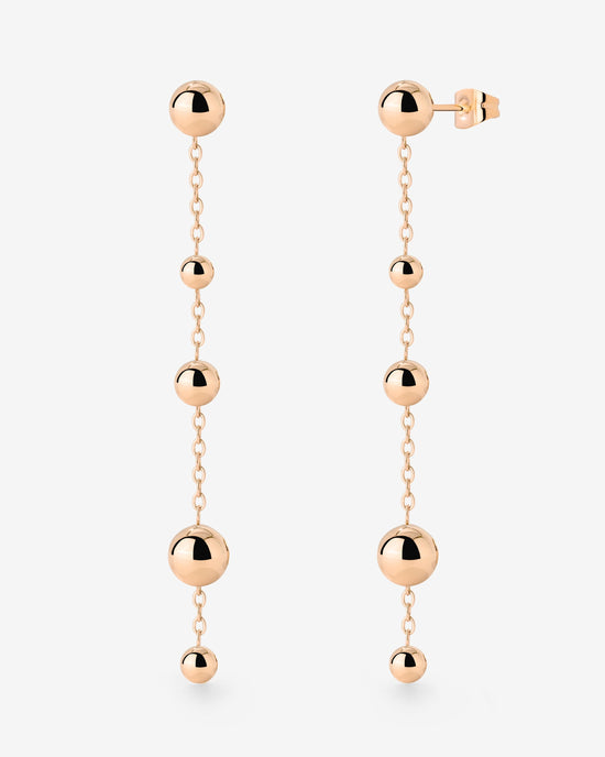 Infinite Beads Earrings Roségold