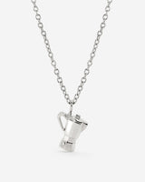 Coffee Lover Necklace Silber