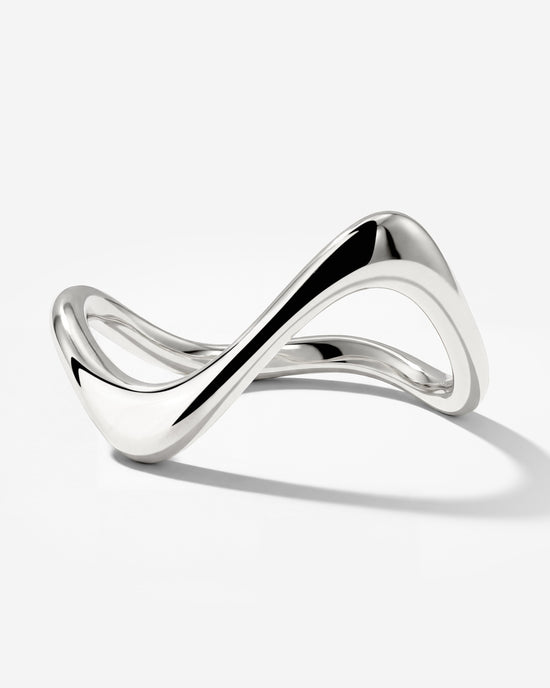Tides Ring Silber