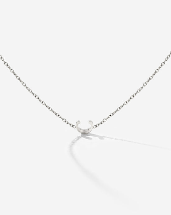 Tiny Letter Necklace