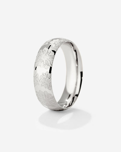 Everbloom Ring Silber