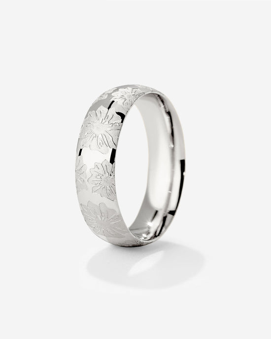 Everbloom Ring Silber