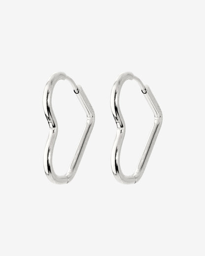 Heartily Hoops Small Silber