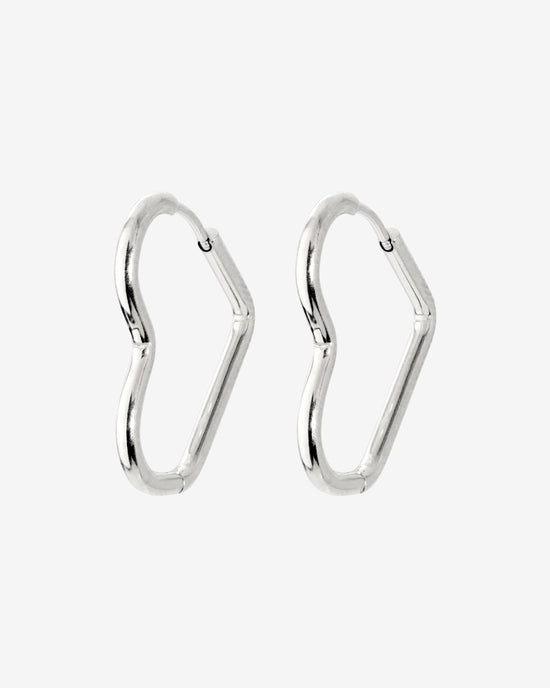 Heartily Hoops Small Silber