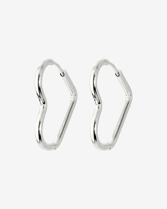 Heartily Hoops Small Silber