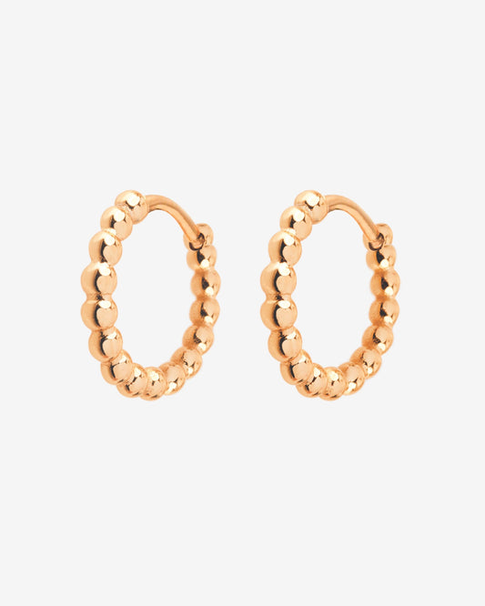 Pellet Hoops Roségold