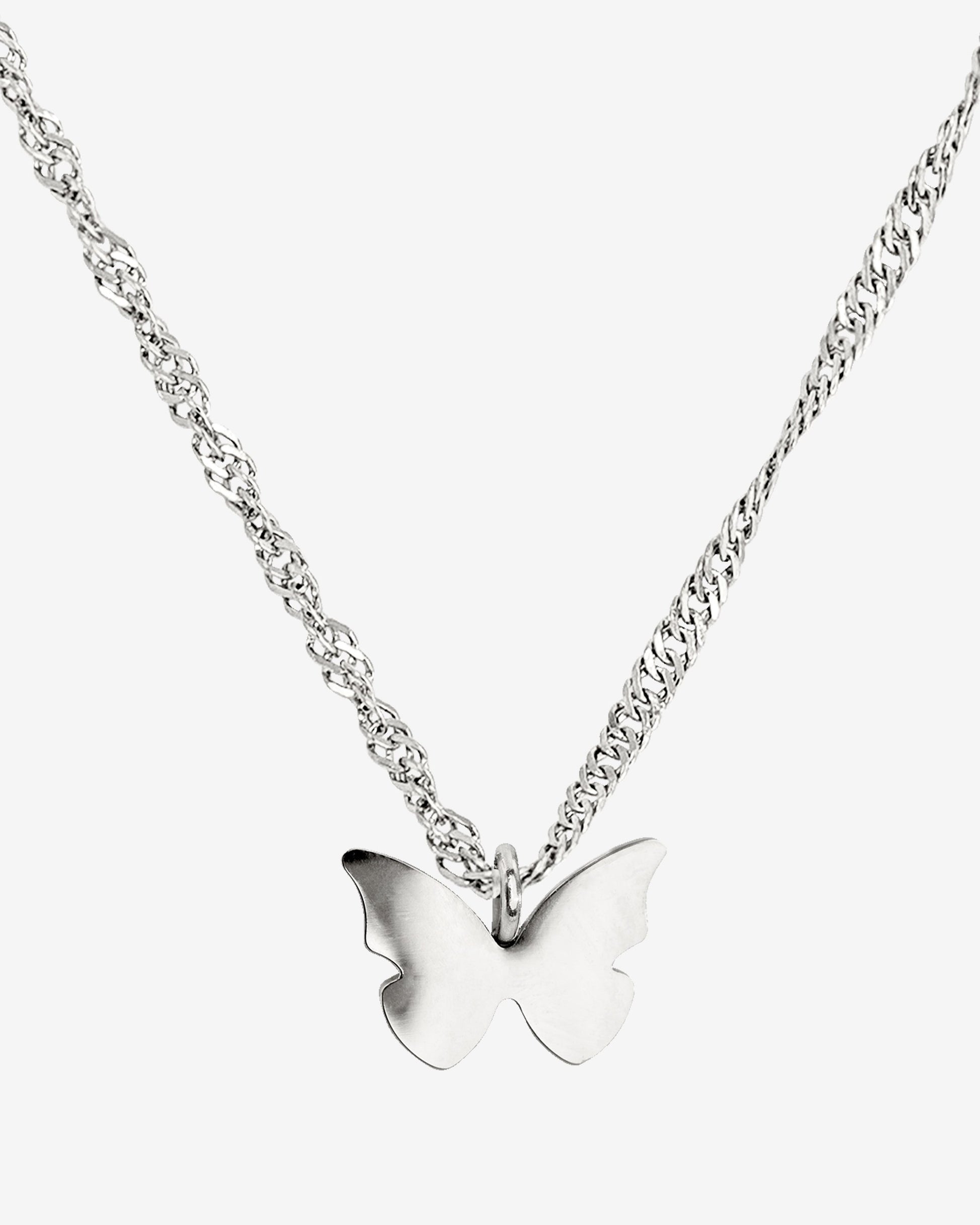 Flutterby Necklace Silber