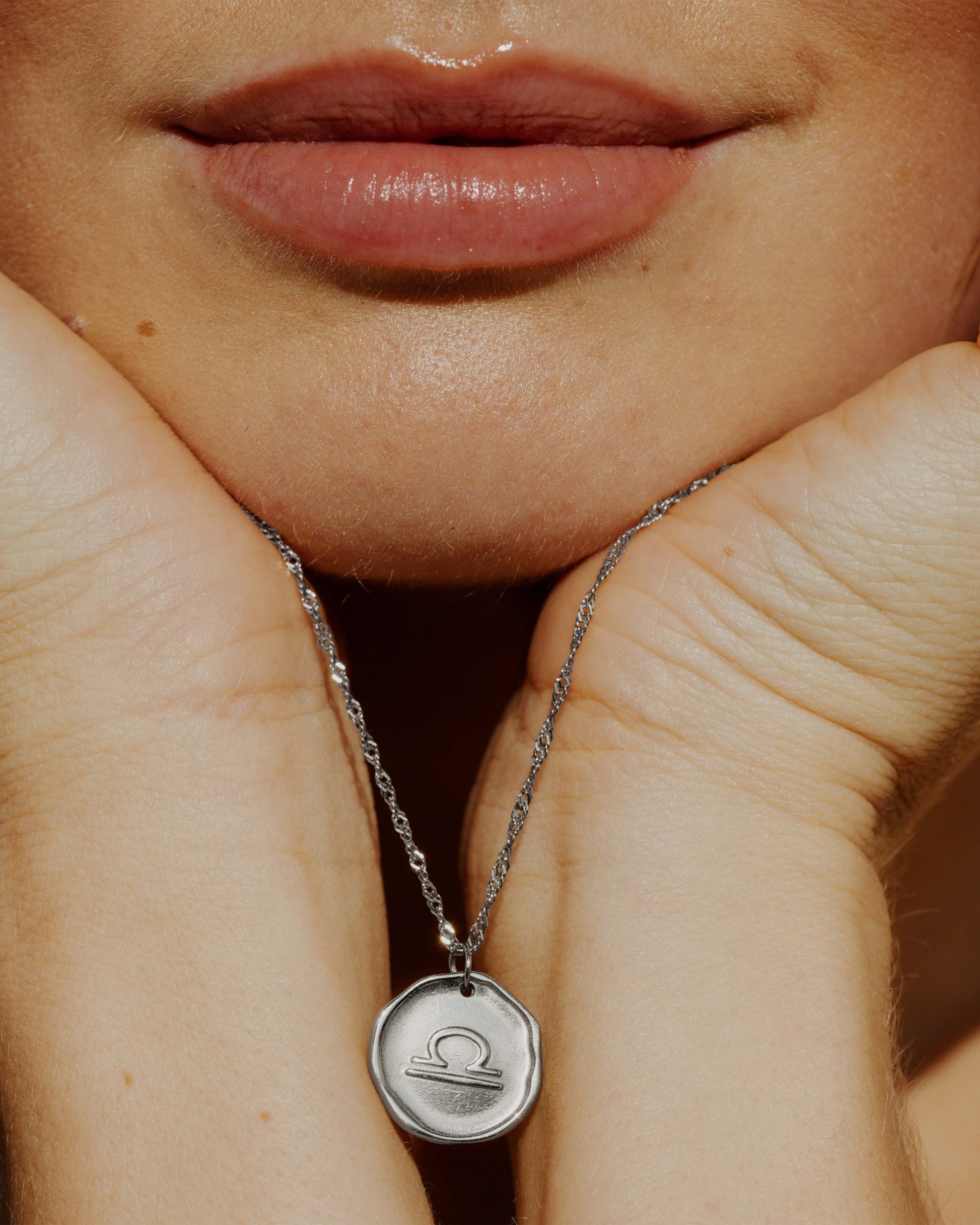 Zodiac Necklace – Libra / Waage Silber