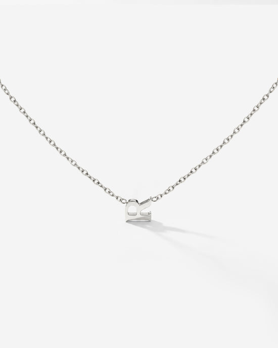 Tiny Letter Necklace