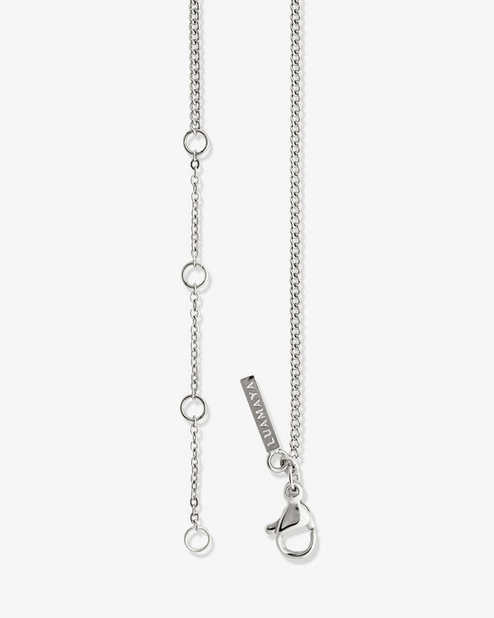 Moss Necklace Silber