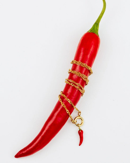 Chili Singapore Chain Necklace Set Roségold