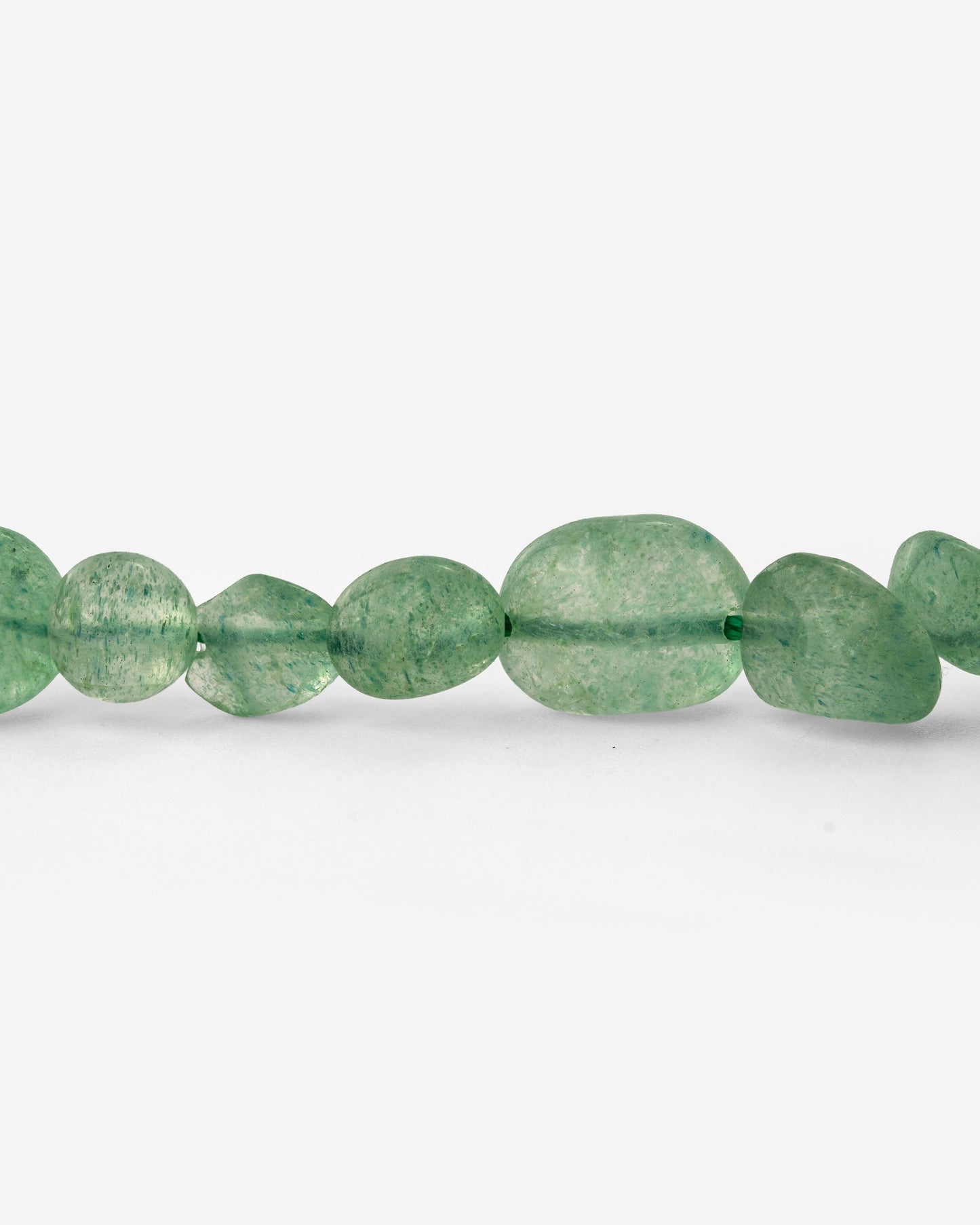 Sea Glass Necklace Silber