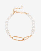Fluidity Pearl Bracelet Roségold