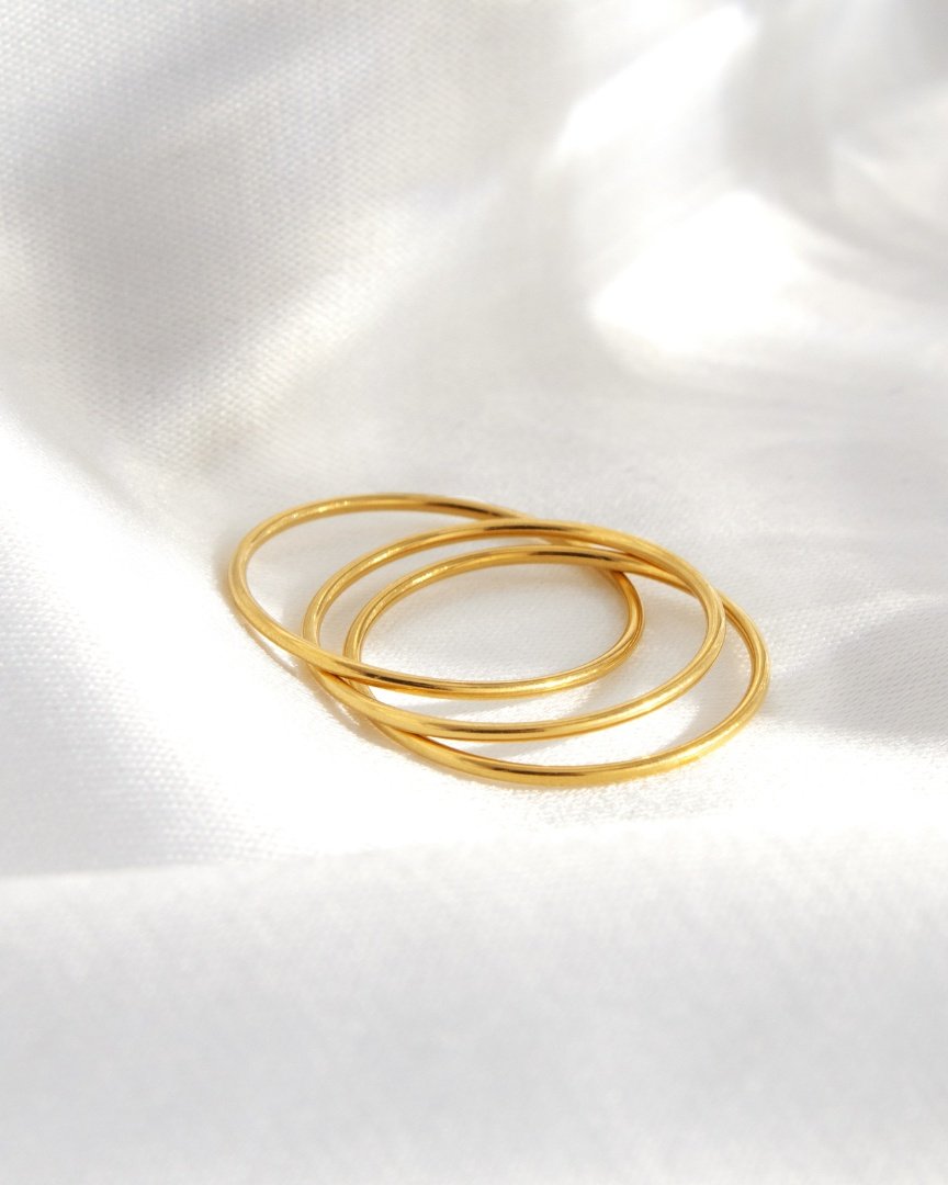 Tiny Trio Ring Roségold