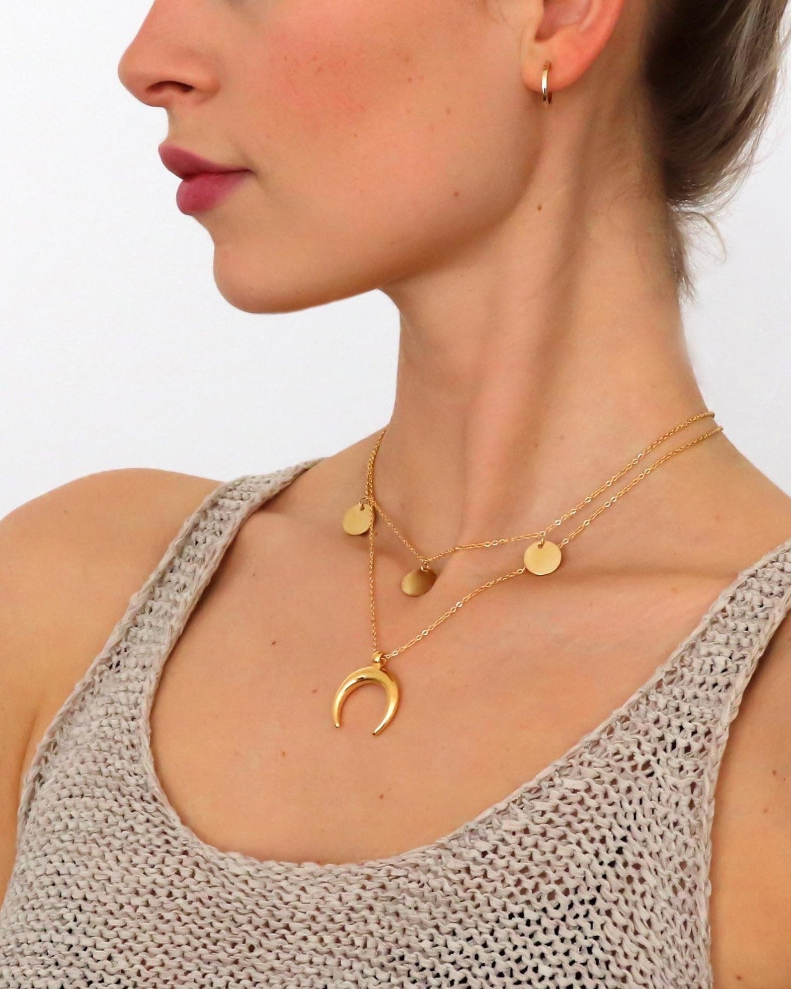 Luna Necklace Gold