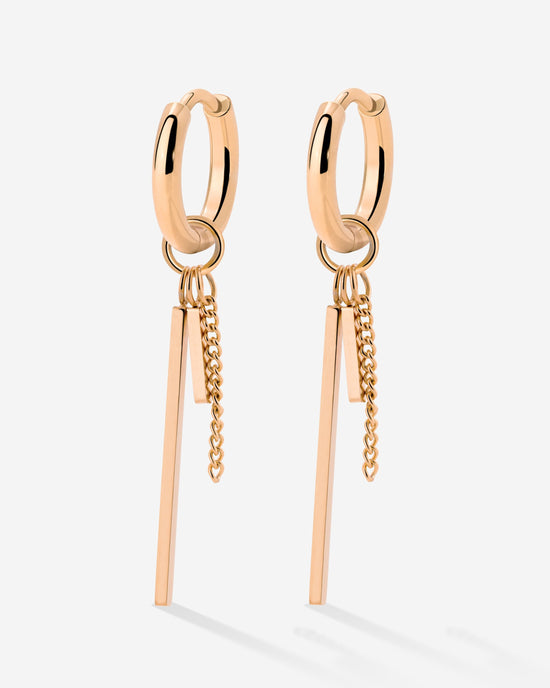 This and That Hoop Set Small Roségold