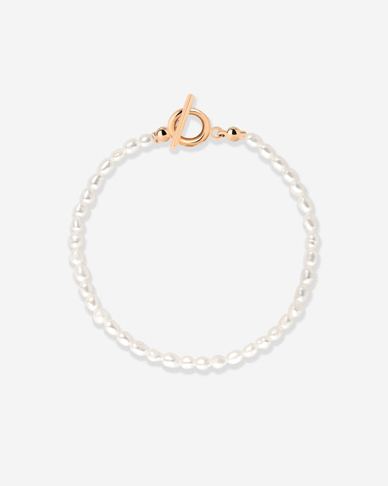 Lenis Loving Pearl Bracelet Roségold