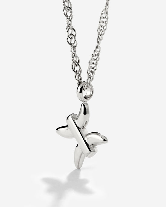 Pisces Bubble Necklace Silber