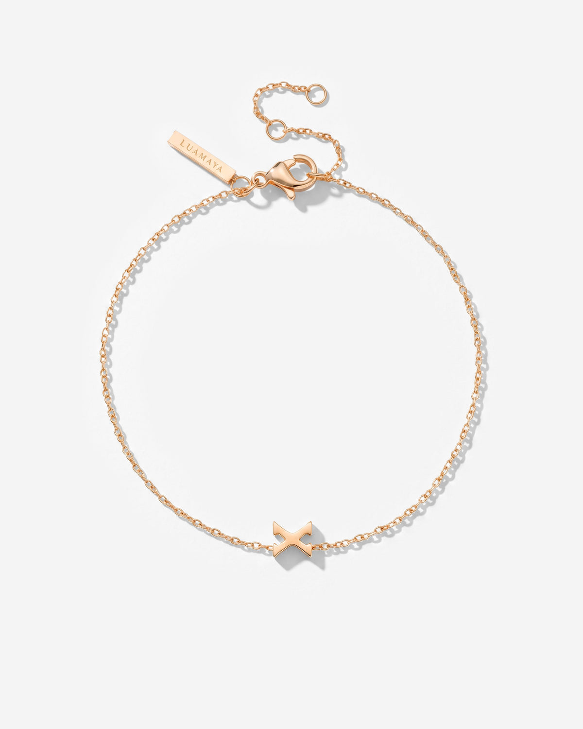 Tiny Letter Bracelet