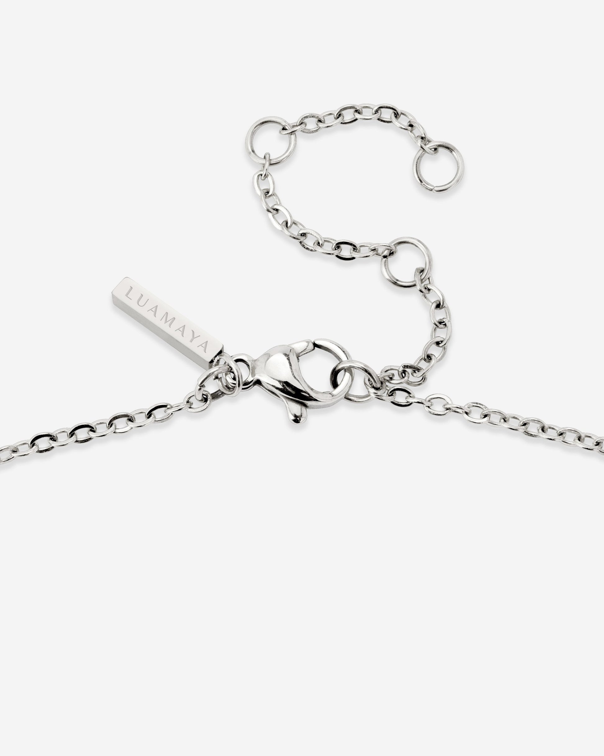 Delicate Pearl Bundle Silber