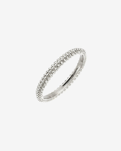 Bead it Ring Silber