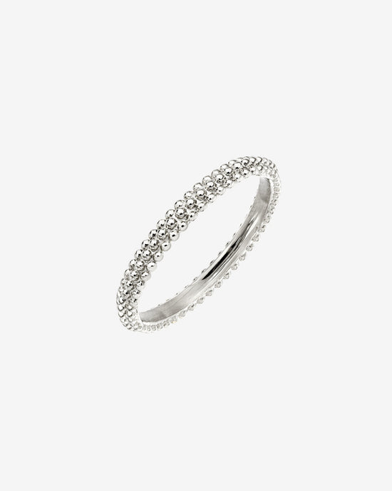 Bead it Ring Silber