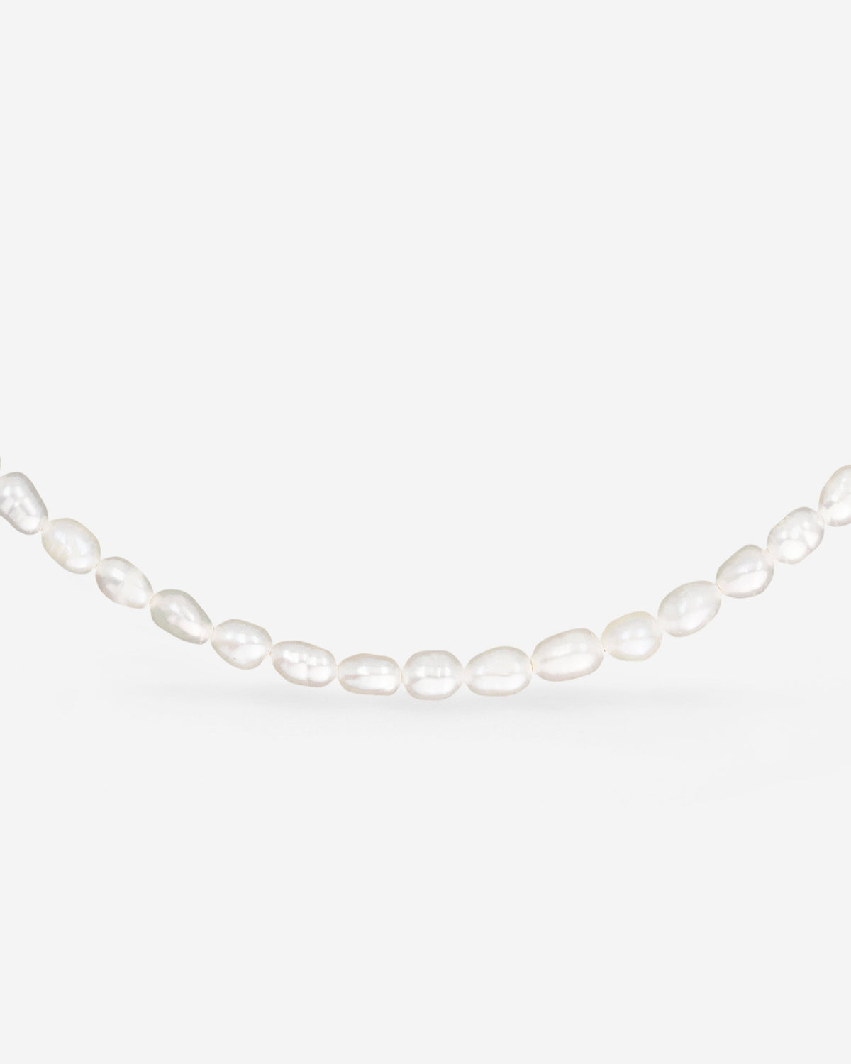 Perlita Choker Argento