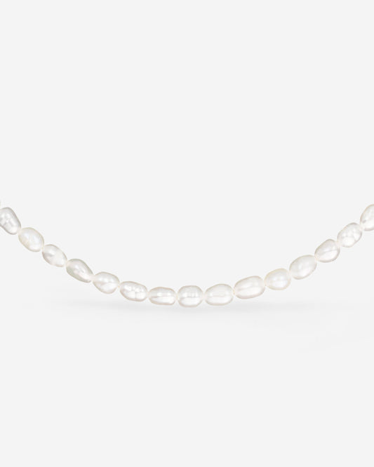 Perlita Choker Silber