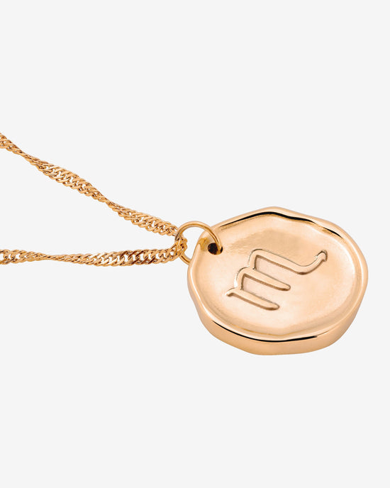 Zodiac Necklace – Scorpio / Skorpion Roségold